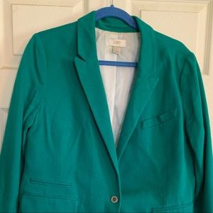 Green blazer